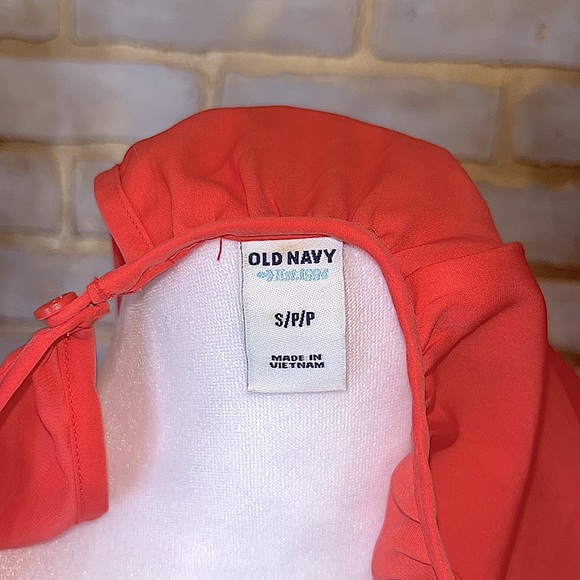 Old Navy Coral Solid Long Sleeved Scoop Neck Blouse, Women’s Size Small. - Picture 5 of 6